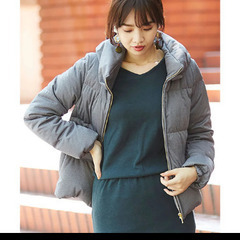 お得だ値【未使用】ダウンジャケット/グレー色 定価￥3万円程