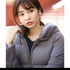 お得だ値【未使用】ダウンジャケット/グレー色 定価￥3万円程