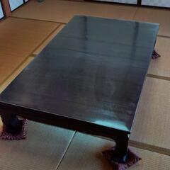 【ネット決済】カリモク　座卓　和室　テーブル　机　座布団付き