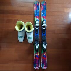 子供用スキーセット106cm　ブーツ22.0cm　別売り可能（手...