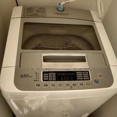 【ネット決済】洗濯機 LG 5.5kg