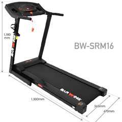 ルームランナー 電動 BARWING WIDE設計 タイプ ランニングマシン