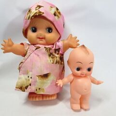 ソフビ☆キューピーマヨネーズ キューピーちゃん 2体セット 人形 