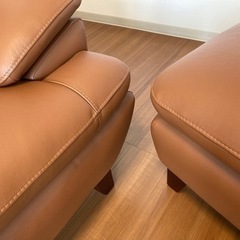 大塚家具ソファ未使用3人掛け-セルフォードボウタイタイトワンピース