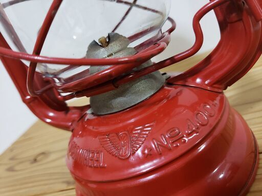 別所ランプ★ほぼ未使用品ハリケーンランプ★WINGED WHEEL No.400 未使用品】別所ランプ winged wheel No 400 耐油コーティング