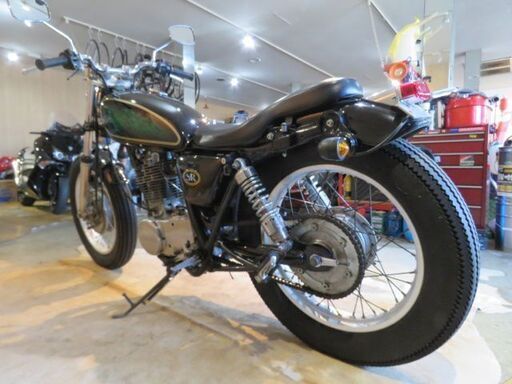 □ YAMAHA SR400 1JR ヤマハ ブラック 400cc 1996年式 実動! カスタム 自賠R4.6 車検R4.5 バイク 札幌発 □ YAMAHA SR400 1JR ヤマハ ブラック 400cc 1996年式 実動! カスタム