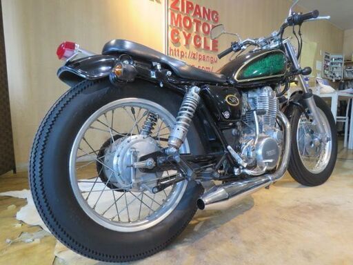 □ YAMAHA SR400 1JR ヤマハ ブラック 400cc 1996年式 実動! カスタム 自賠R4.6 車検R4.5 バイク 札幌発 Barn fieldのヤマハSR400のストリートボバーカスタム 1996年・バーン