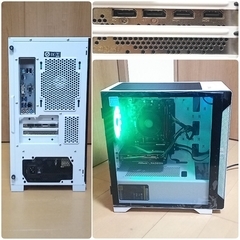 お取引中)新品 爆速ゲーミングPC Ryzen RX6600XT SSD480G メモリ16G Win10