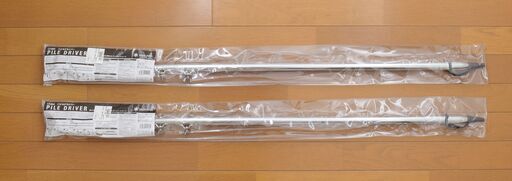 ★ 未使用・保管品!! スノーピーク パイルドライバー 2本セット LT-004　snow peak ★キャンプ用品、アウトドアグッズ★