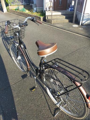 自転車 美品(購入3ヶ月以内) 防登録犯解除付