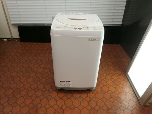 ID 985100　洗濯機シャープ4.5Kg　２０１５年製　ES-GE45P