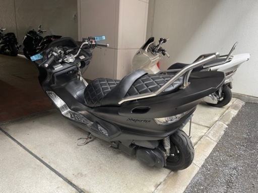 YAMAHAマジェスティーc】 整備済み マットブラック 自賠責付き 絶好調