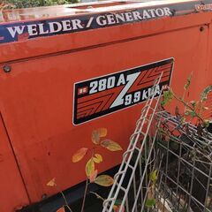 デンヨウ溶接機DC280A  AC9.9kVA  741hour デンヨウ溶接機DC280A AC9.9kVA 741hour