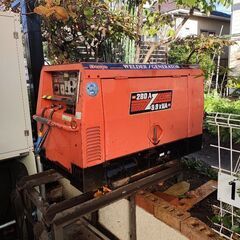 デンヨウ溶接機DC280A  AC9.9kVA  741hour デンヨウ溶接機DC280A AC9.9kVA 741hour