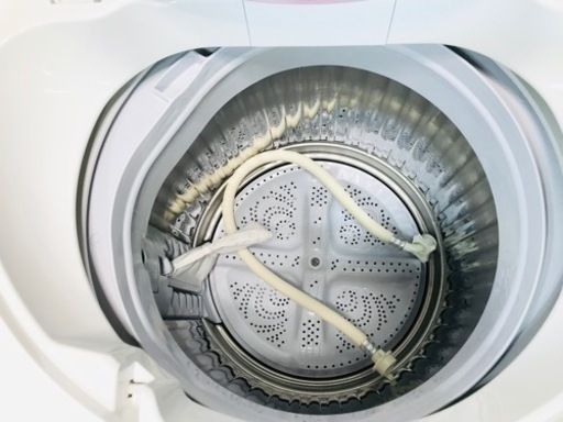 綺麗5.５キロ洗濯機SHARPパステルピンク清掃済