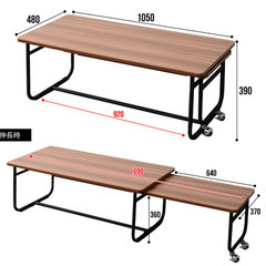 コーヒーテーブル　伸縮可能　ソファーテーブル　ローテーブル