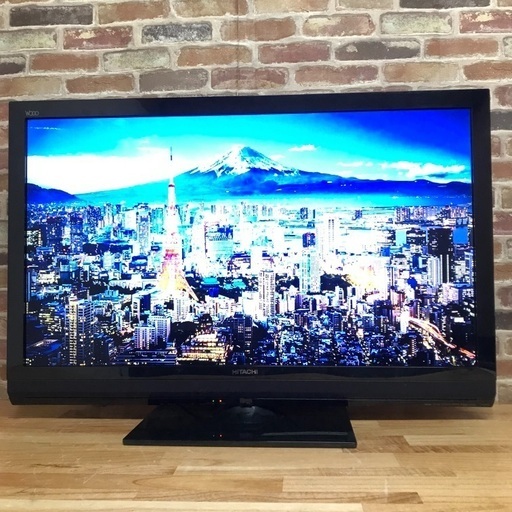 即日受渡❣️日立42型フルHDTV HDD内蔵 録画・再生17000円
