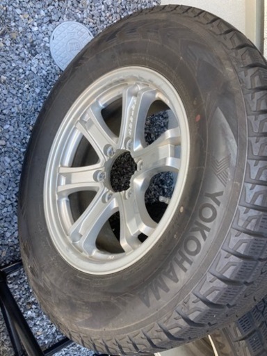 冬タイヤ 265/65R17 トヨタ純正ランクル用アルミ付ブリヂストン