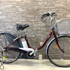 東京23区配達無料 ヤマハ パス 4Ah リチウム 電動自転車 中古 □26インチ