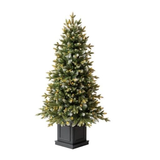 クリスマスツリー 電飾付き 約137cm LED200球 屋内仕様 C2111101