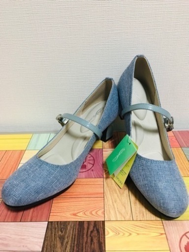 新品未使用 パンプス ストラップ付き www.inversionesczhn.com