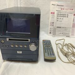 Pioneer DVD/CD/MDコンポ X-SV5DV-K ス...