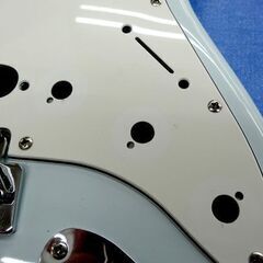 メーカー不明 ギター ボディー ストラトタイプ 水色系 パーツ取り 西岡店