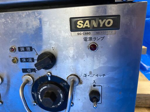 中古】サンヨー業務用電気グリドル 厨房機器