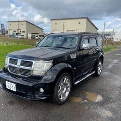 値下げしました！DODGE NITRO R/T 車検付き！