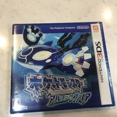 SOLD    ポケモンアルファサファイア3DSゲームソフト