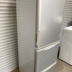 SHARP 350L 3ドア冷凍冷蔵庫 SJ-WA35B-S 2015年製
