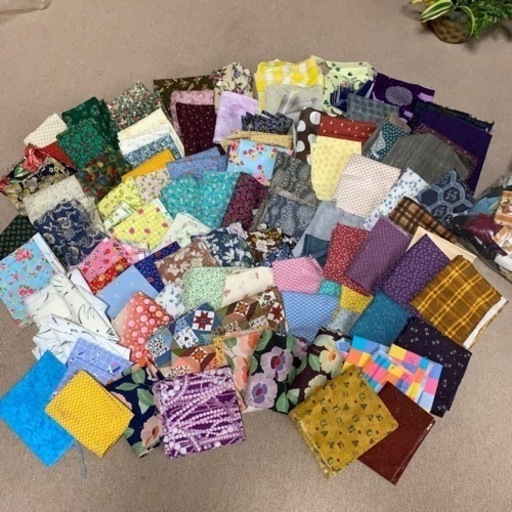 はぎれ 生地 手芸 花柄 布地 パッチワークキルト ハギレ まとめ売り ゆうこ 西宮名塩のその他の中古あげます 譲ります ジモティーで不用品の処分