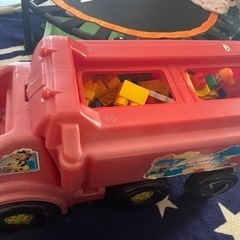 LEGOと車の収納おもちゃセット