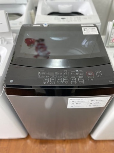 送料・設置込み　洗濯機　6kg NITORI 2021年