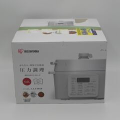【A】アイリスオーヤマ　電気圧力鍋4.0L　PC-MA4-W【KD67】