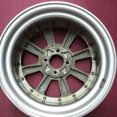 ワタナベ風 RS8風 15 inch 6J +45 100 4H 4穴 Watanabe