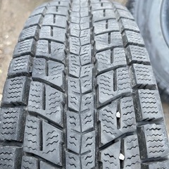 バリ山　DUNLOP SJ8 175/80R16 スタッドレス  タイヤ　アルミホイール付き　ジムニー