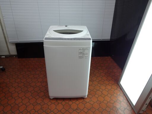ID 985193　洗濯機東芝5.0Kg　２０１９年製　AW-5G6