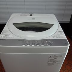 ID 985193　洗濯機東芝5.0Kg　２０１９年製　AW-5G6 TOSHIBA 爆買 中古 洗濯機 東芝 一人暮らし 5.0kg コンパクト