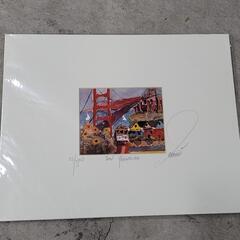 1110-085 【無料】イラストカード ブリッジ カラー