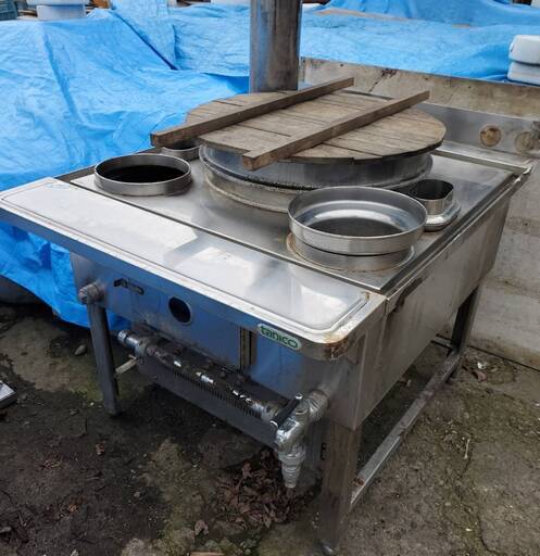 激安‼️ｵｽｽﾒ品‼️ 業務用 ゆで麺機 「LPガス用」