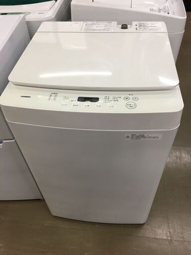 ツインバード　WM-EC55　洗濯機　2020年　5.5KG