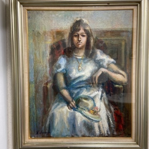 油絵、ある夏の日