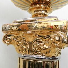 花台 H133cm イタリア製 鉢付き oro zecchino ゴールドカラー フラワースタンド 豪華 ITALY GOLD 高級家具 札幌市西区 西野