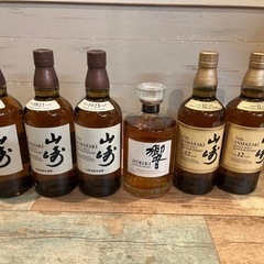 6本セット　SUNTORY 山崎12年 シングルモルト　響　サントリー　山崎