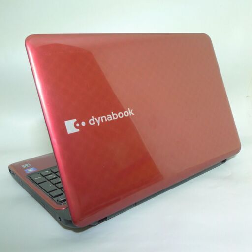 中古良品 赤色 ノートパソコン 15型ワイド 富士通 AH54/D 第2世代 i3 4GB