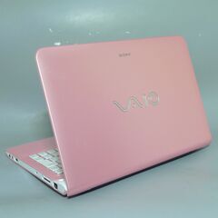 中古美品 ピンク ノートパソコン 高速SSD 11.6型 SONY ソニー 