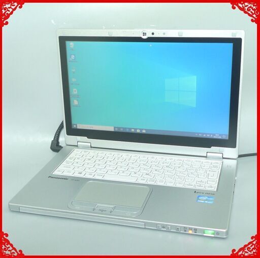 中古美品 日本製 パナソニック タッチパネル ノートパソコン 11.6型 CF-AX2AFCCS 第3世代Core i5 高速SSD 4GB 無線 Windows10 Office