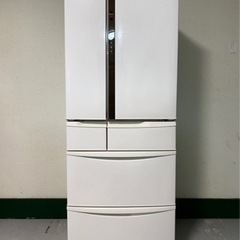 Panasonic 大型冷蔵庫 6ドア NR-FVF460-W