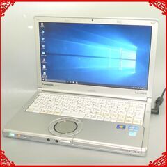日本製 ノートパソコン 中古良品 12.1型 パナソニック CF-SX1GDKYS 第2世代 i5 4GB DVD-ROM 無線 Wi-Fi Bluetooth Windows10 Office